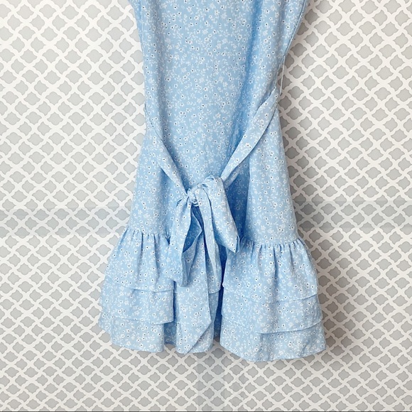 NWT Likely Floral Charlotte Ruffle Trim Mini Dress - Picture 7 of 11